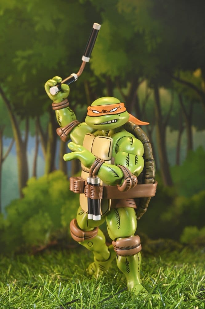 MICHELANGELO – TEENAGE MUTANT NINJA TURTLES x USAGI YOJIMBO FIGURA ULTIMATE NECA