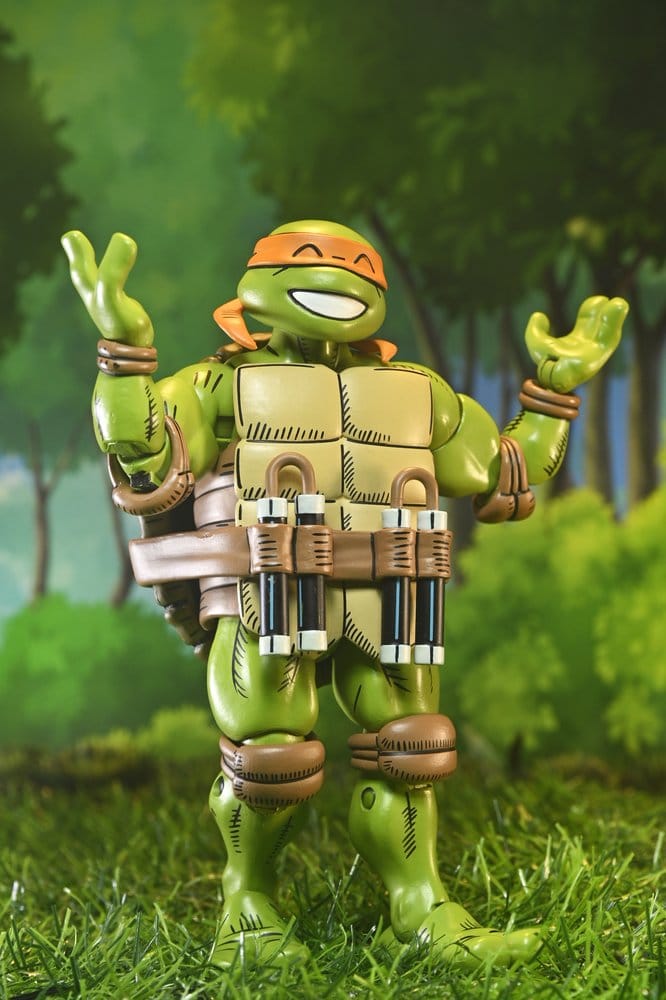 MICHELANGELO – TEENAGE MUTANT NINJA TURTLES x USAGI YOJIMBO FIGURA ULTIMATE NECA