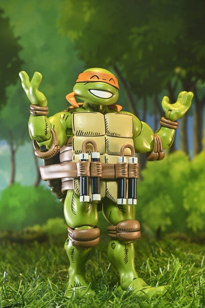 MICHELANGELO – TEENAGE MUTANT NINJA TURTLES x USAGI YOJIMBO FIGURA ULTIMATE NECA