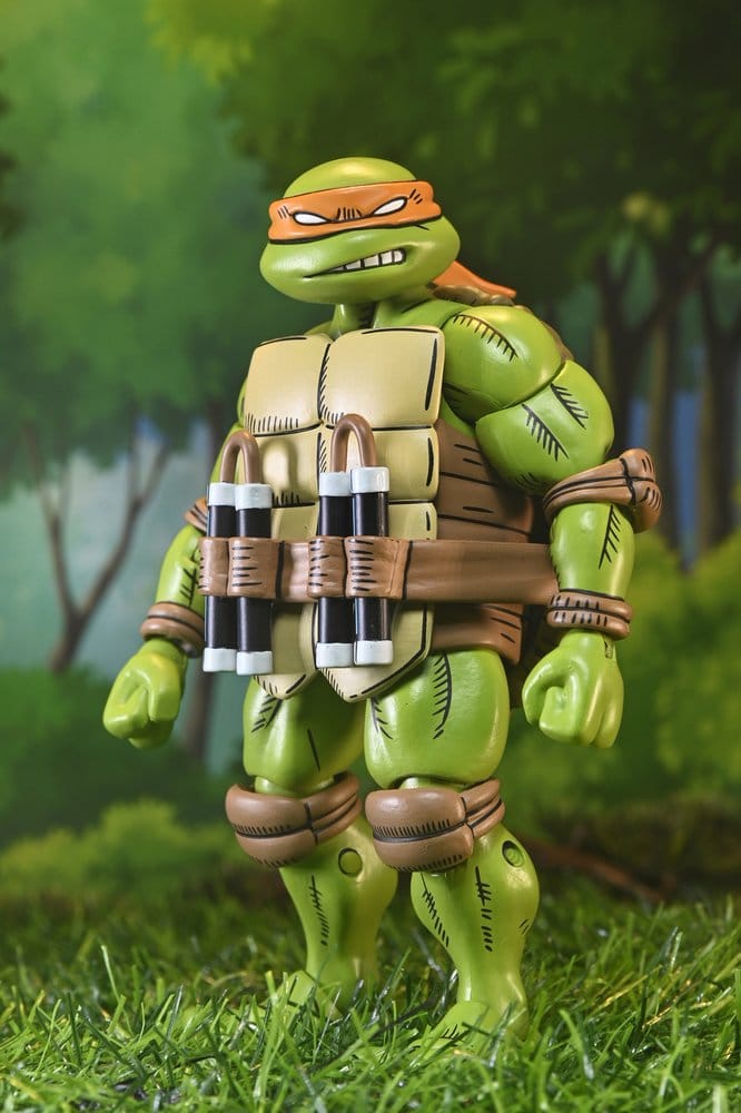 MICHELANGELO – TEENAGE MUTANT NINJA TURTLES x USAGI YOJIMBO FIGURA ULTIMATE NECA