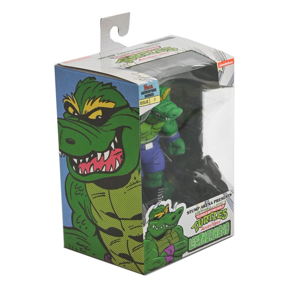 STUMP WRESTLING LEATHERHEAD FIGURA 18 CM – TORTUGAS NINJA (ARCHIE COMICS) – NECA