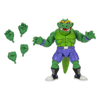 STUMP WRESTLING LEATHERHEAD FIGURA 18 CM – TORTUGAS NINJA (ARCHIE COMICS) – NECA