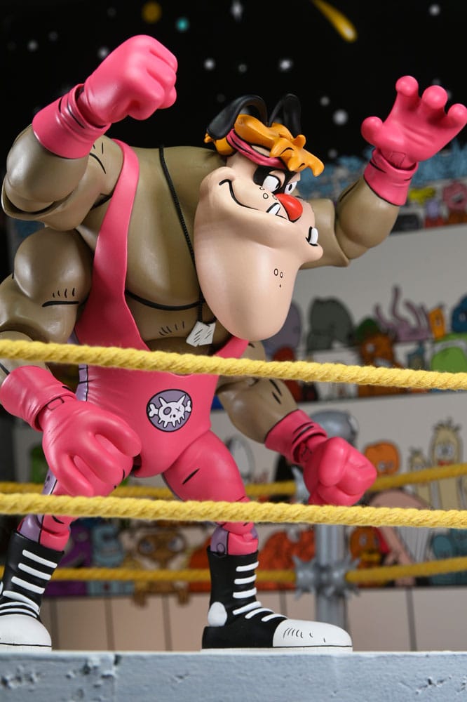 CRYIN' HOUN – FIGURA DELUXE 18 CM – TORTUGAS NINJA ARCHIE COMICS – NECA