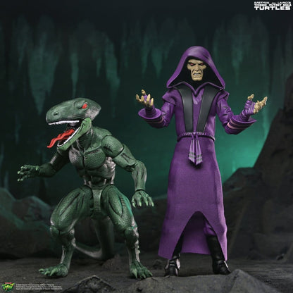 DAIMYO ORKAI & RAPTOR – FIGURAS TMNT MIRAGE COMICS 18 CM (NECA – TEENAGE MUTANT NINJA TURTLES)