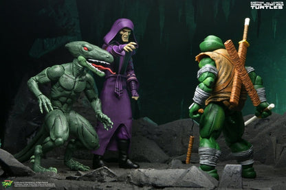 DAIMYO ORKAI & RAPTOR – FIGURAS TMNT MIRAGE COMICS 18 CM (NECA – TEENAGE MUTANT NINJA TURTLES)