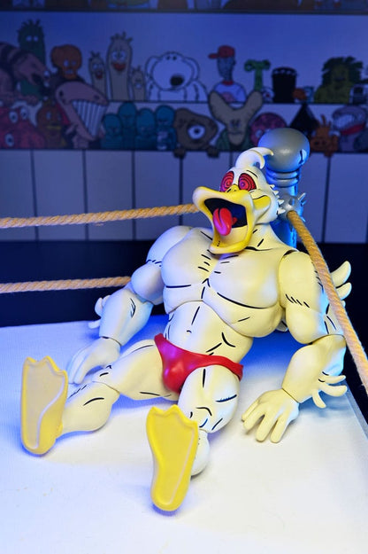 ACE DUCK – FIGURA STUMP WRESTLING 18 CM (NECA – TEENAGE MUTANT NINJA TURTLES ARCHIE COMICS)