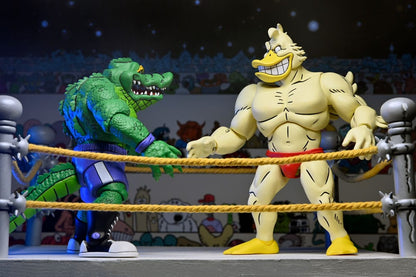ACE DUCK – FIGURA STUMP WRESTLING 18 CM (NECA – TEENAGE MUTANT NINJA TURTLES ARCHIE COMICS)
