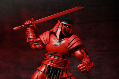 RED AND BLACK FOOT ASSASSIN – FIGURA 18 CM – TEENAGE MUTANT NINJA TURTLES MIRAGE COMICS – NECA