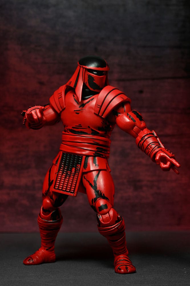 RED AND BLACK FOOT ENFORCER TORTUGAS NINJA (MIRAGE COMICS) 18 CM – NECA