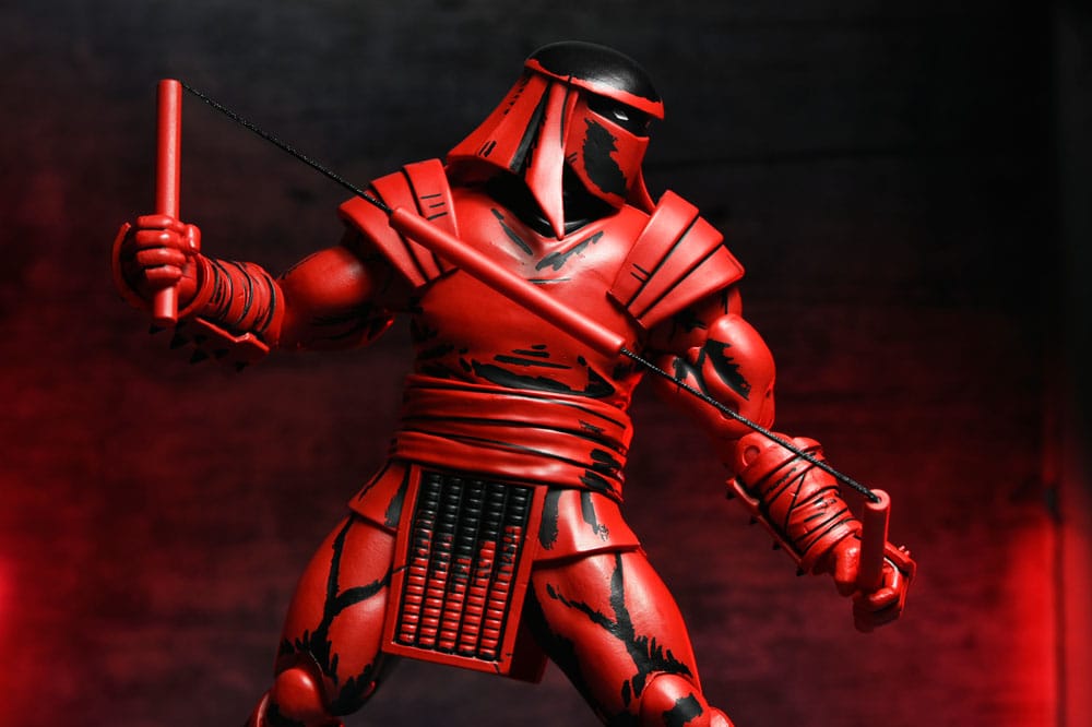 RED AND BLACK FOOT ENFORCER TORTUGAS NINJA (MIRAGE COMICS) 18 CM – NECA