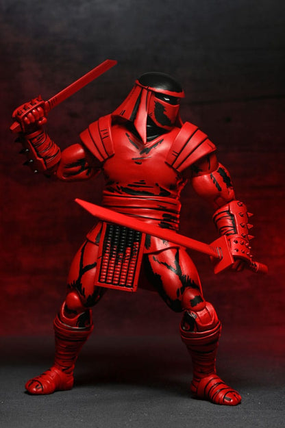 RED AND BLACK FOOT ENFORCER TORTUGAS NINJA (MIRAGE COMICS) 18 CM – NECA