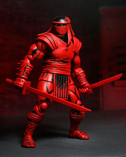 RED AND BLACK FOOT ENFORCER TORTUGAS NINJA (MIRAGE COMICS) 18 CM – NECA