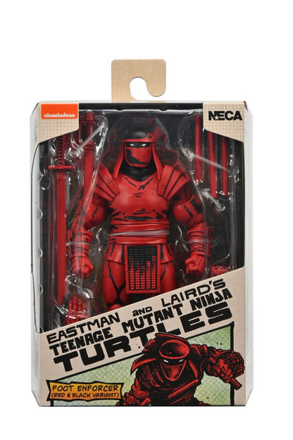 RED AND BLACK FOOT ENFORCER TORTUGAS NINJA (MIRAGE COMICS) 18 CM – NECA