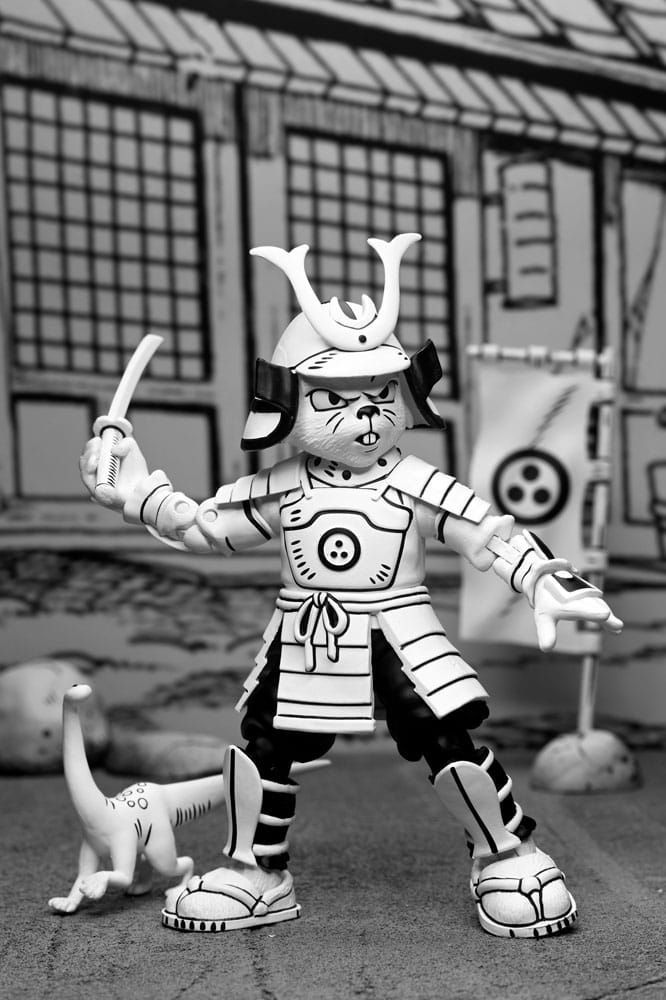 USAGI YOJIMBO BLACK & WHITE FIGURA NECA 18 CM