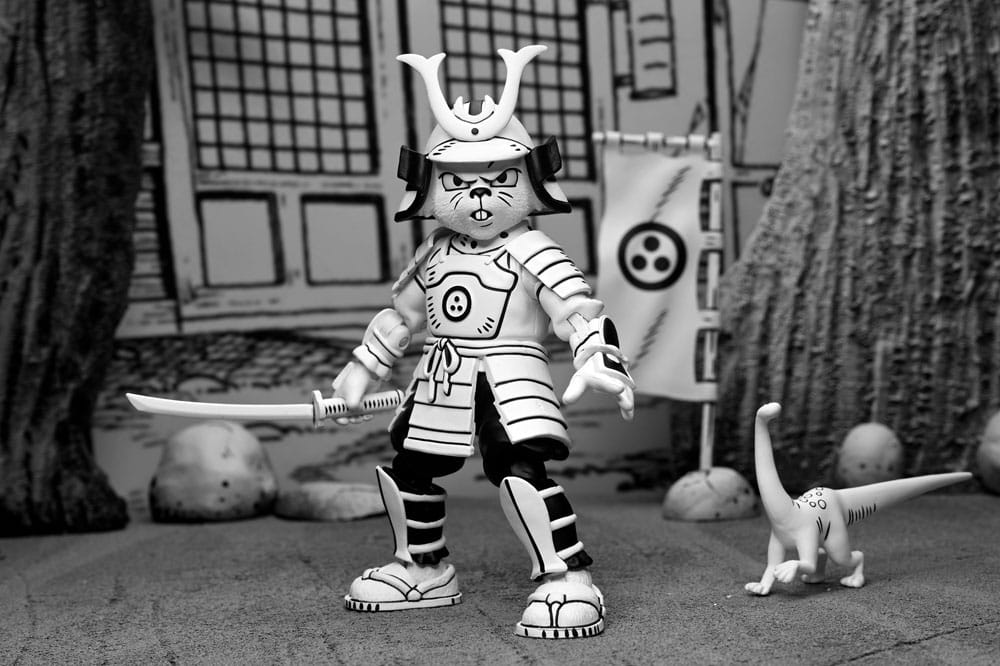 USAGI YOJIMBO BLACK & WHITE FIGURA NECA 18 CM