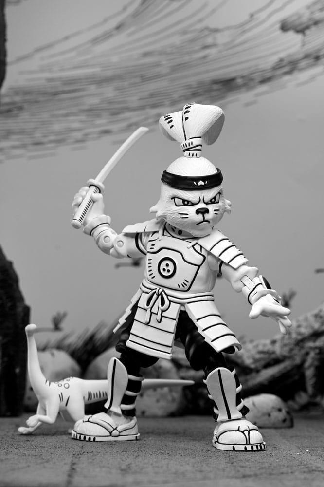 USAGI YOJIMBO BLACK & WHITE FIGURA NECA 18 CM