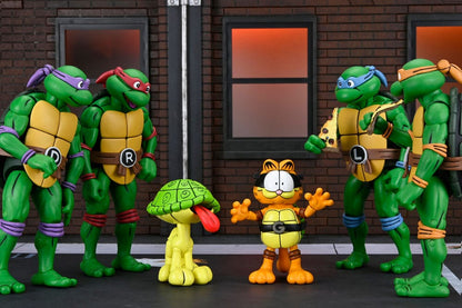 GARFELLO & ODIE – TMNT ARCHIE COMICS X GARFIELD FIGURAS 2 PACK 10 CM (NECA – CROSSOVER)