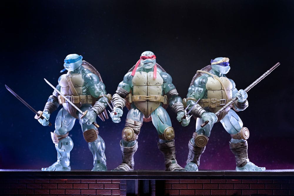 GHOST BROTHERS PACK DE 3 FIGURAS 18 CM – TORTUGAS NINJA THE LAST RONIN – NECA