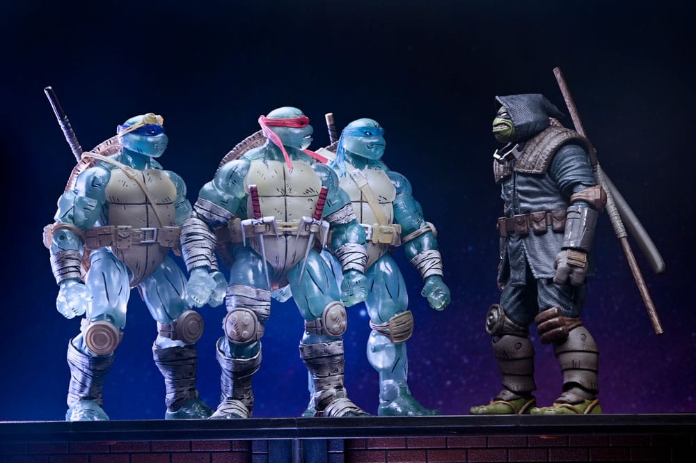 GHOST BROTHERS PACK DE 3 FIGURAS 18 CM – TORTUGAS NINJA THE LAST RONIN – NECA