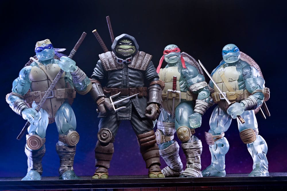 GHOST BROTHERS PACK DE 3 FIGURAS 18 CM – TORTUGAS NINJA THE LAST RONIN – NECA