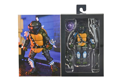 TEENAGE MUTANT NINJA TURTLES – FIGURA ULTIMATE DARK LEO (NECA – 18 CM)