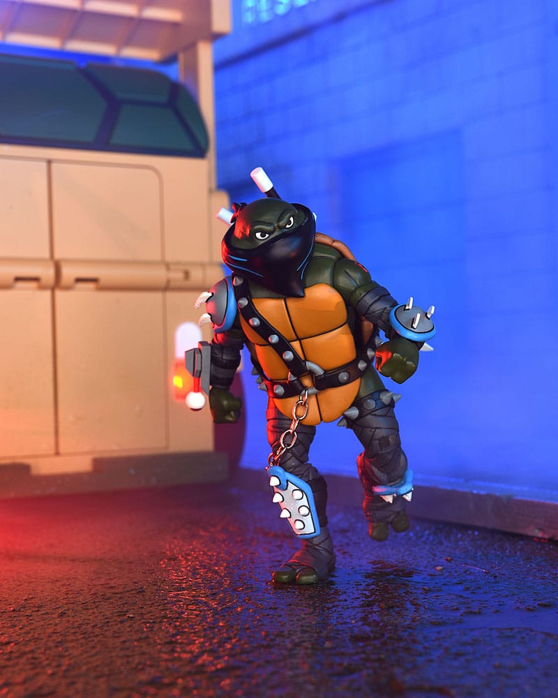 TEENAGE MUTANT NINJA TURTLES – FIGURA ULTIMATE DARK LEO (NECA – 18 CM)