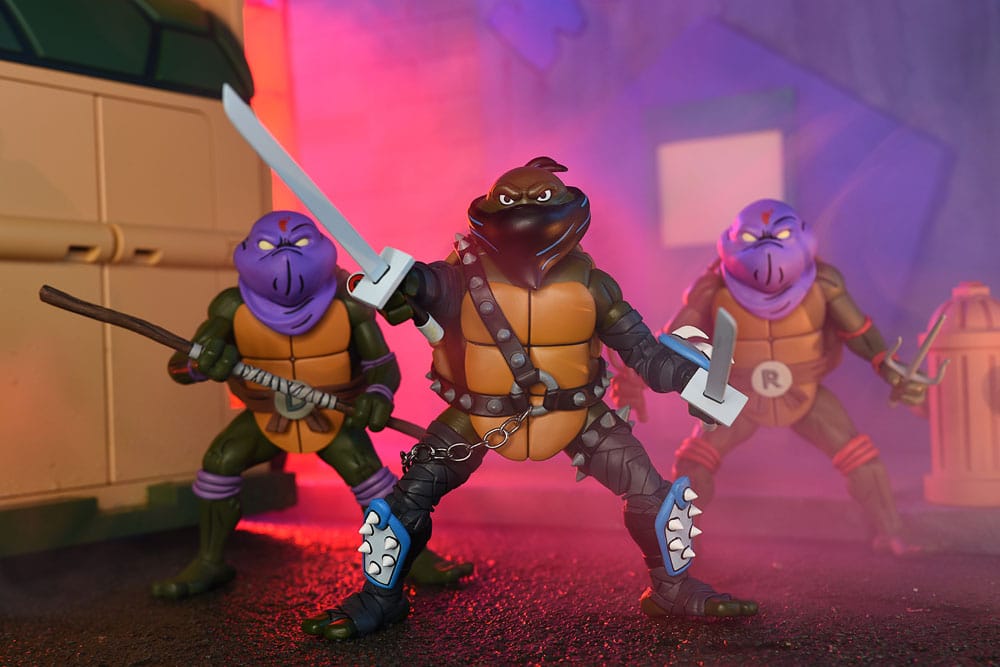 TEENAGE MUTANT NINJA TURTLES – FIGURA ULTIMATE DARK LEO (NECA – 18 CM)