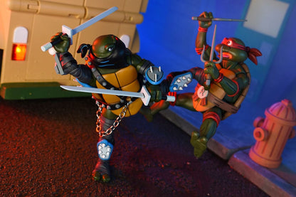 TEENAGE MUTANT NINJA TURTLES – FIGURA ULTIMATE DARK LEO (NECA – 18 CM)