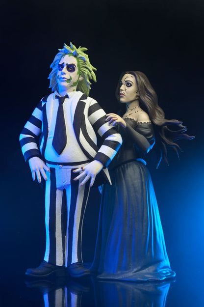 BEETLEJUICE & DOLORES PACK DE 2 FIGURAS TOONY TERRORS 15 CM – BITELCHÚS BITELCHÚS – NECA