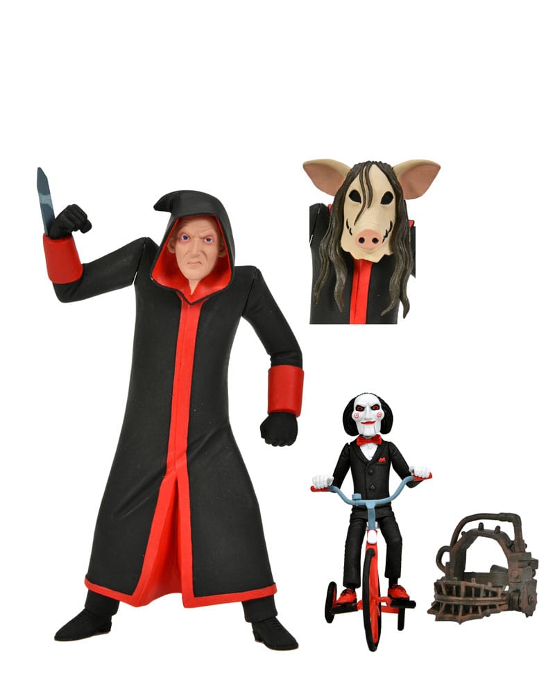 JIGSAW KILLER SAW TOONY TERRORS BILLY 15 CM NECA