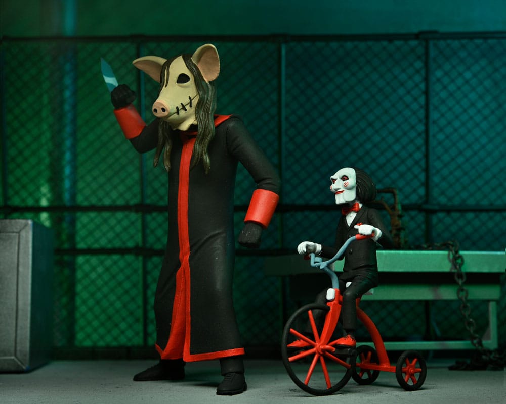 JIGSAW KILLER SAW TOONY TERRORS BILLY 15 CM NECA