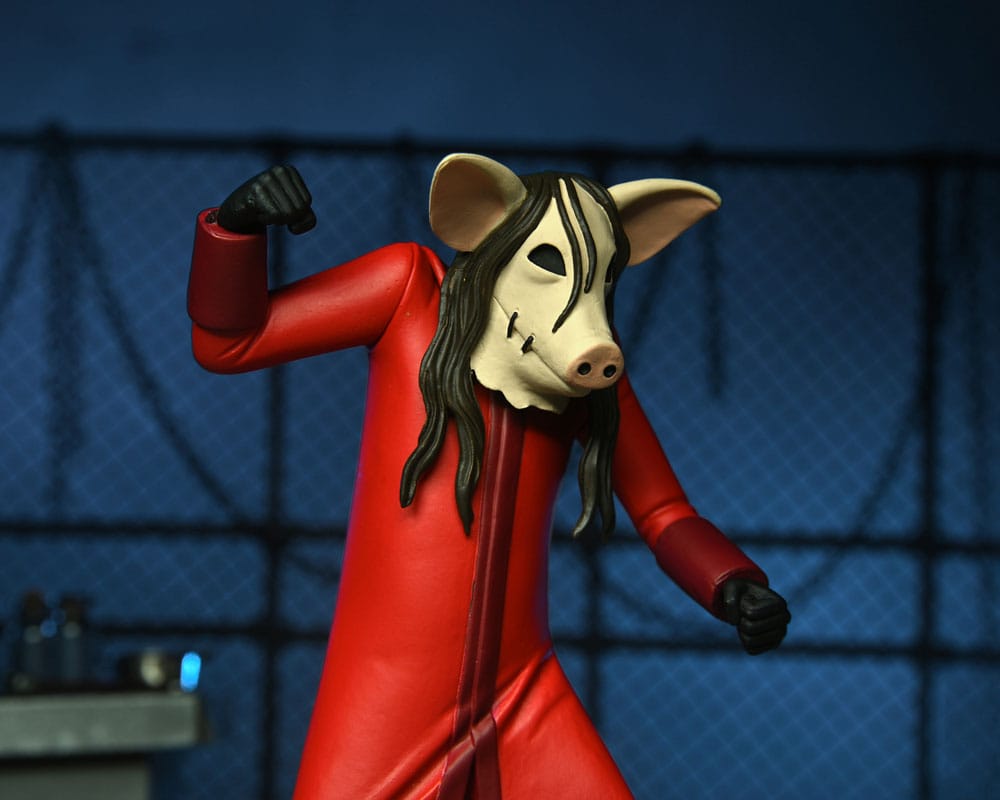 JIGSAW KILLER RED ROBE SAW TOONY TERRORS NECA 15 CM