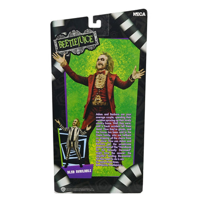 BEETLEJUICE RED TUXEDO FIGURA NECA 18 CM