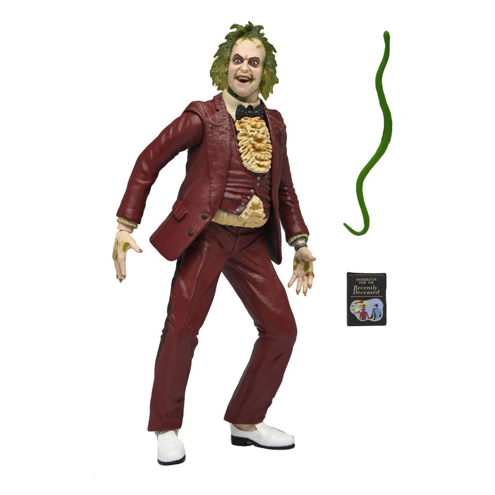 BEETLEJUICE RED TUXEDO FIGURA NECA 18 CM