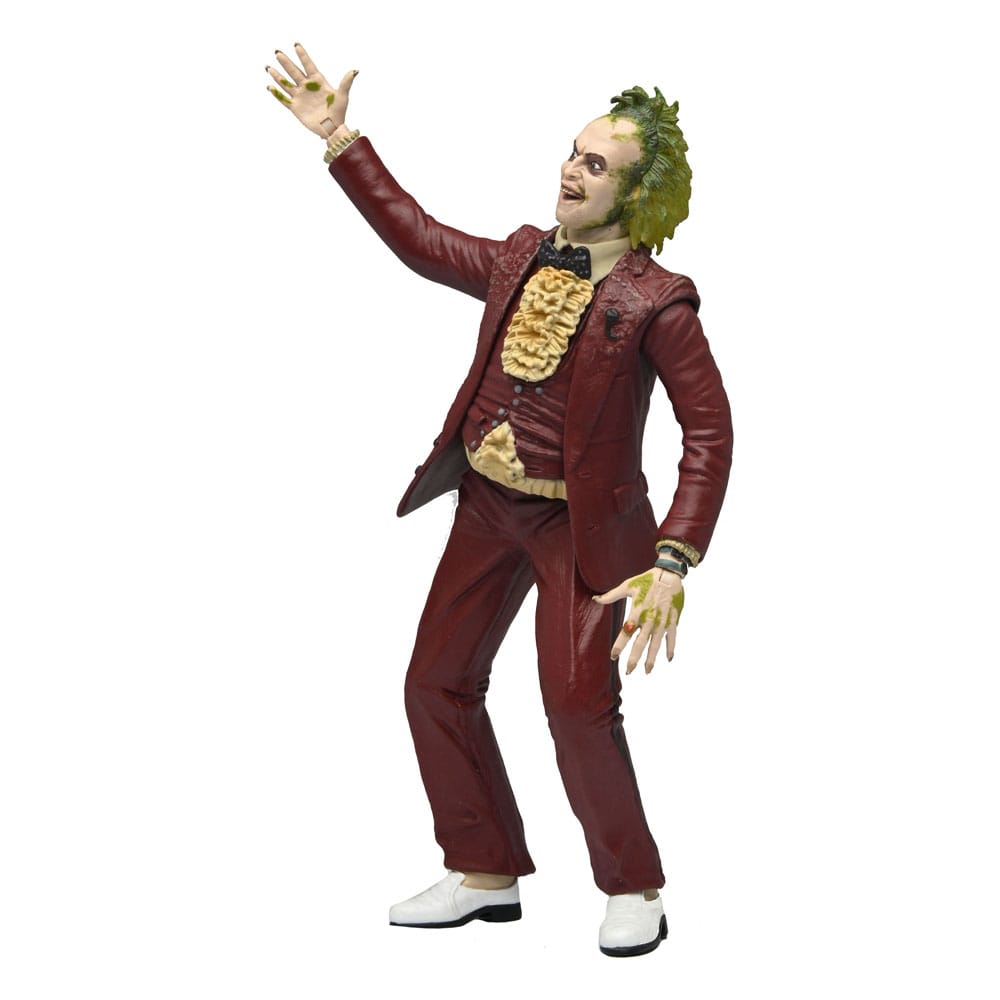 BEETLEJUICE RED TUXEDO FIGURA NECA 18 CM
