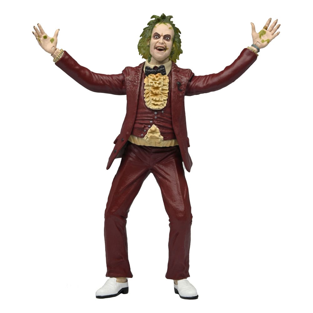 BEETLEJUICE RED TUXEDO FIGURA NECA 18 CM