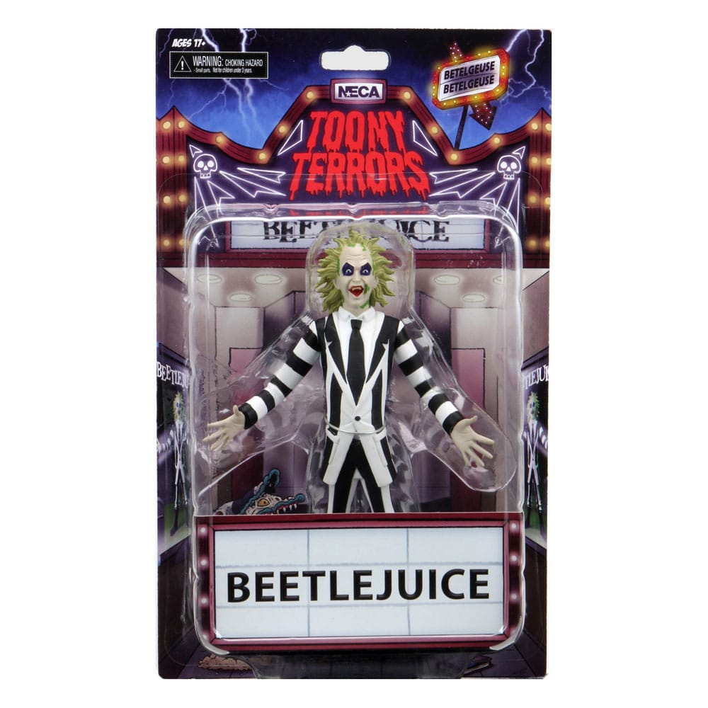 BEETLEJUICE TOONY TERRORS FIGURA NECA 15 CM
