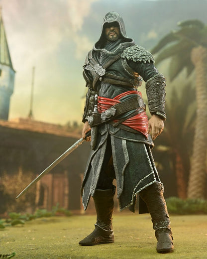 EZIO AUDITORE ASSASSIN'S CREED REVELATIONS FIGURA NECA 18 CM
