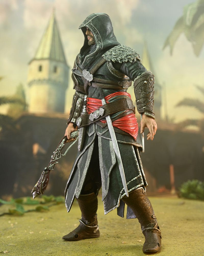 EZIO AUDITORE ASSASSIN'S CREED REVELATIONS FIGURA NECA 18 CM