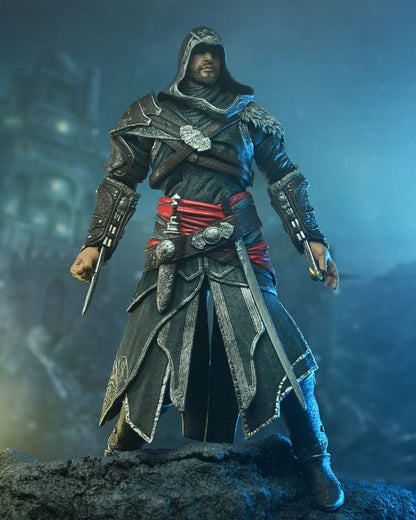 EZIO AUDITORE ASSASSIN'S CREED REVELATIONS FIGURA NECA 18 CM