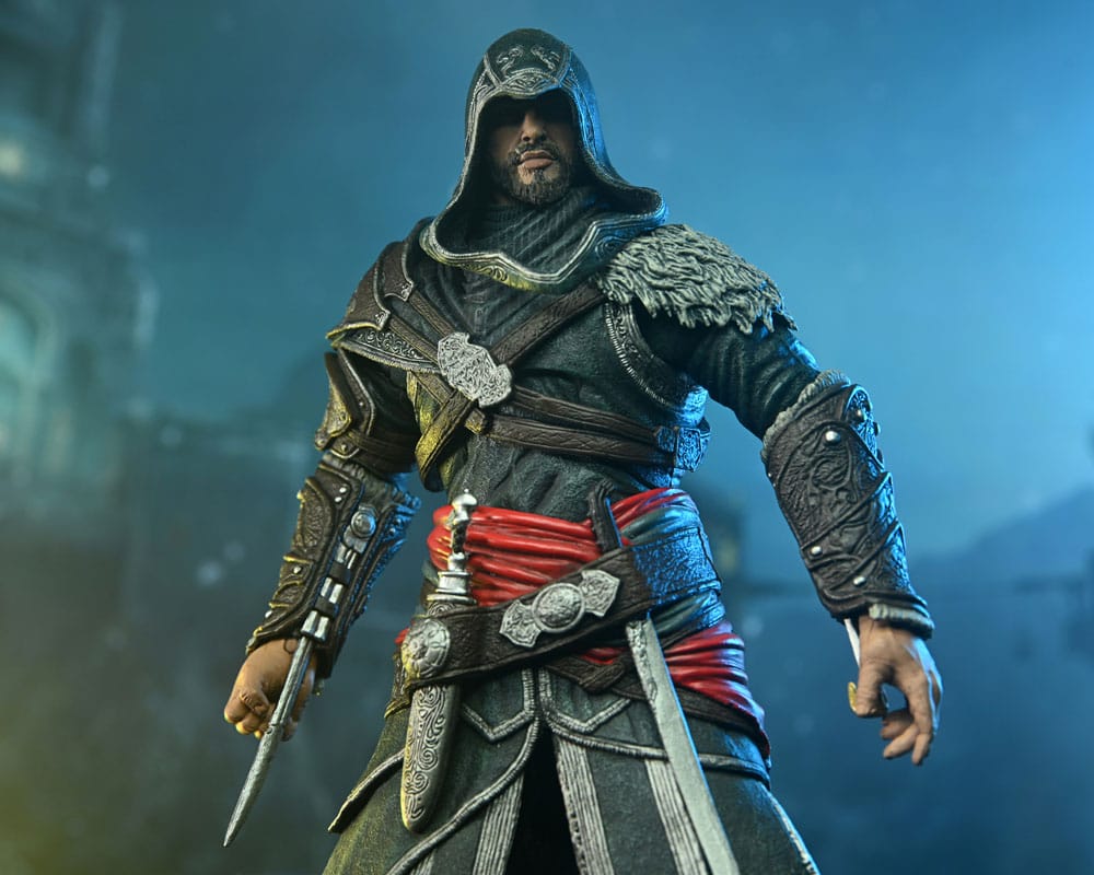 EZIO AUDITORE ASSASSIN'S CREED REVELATIONS FIGURA NECA 18 CM