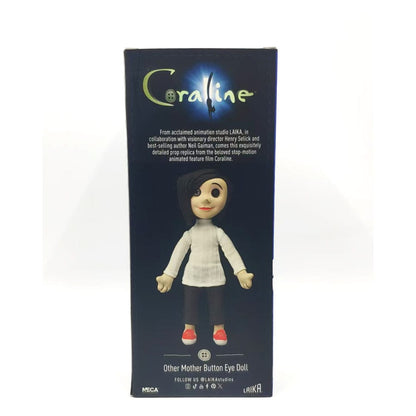 LOS MUNDOS DE CORALINE – PELUCHE OTHER MOTHER (BUTTON EYED DOLL) 20 CM (NECA – CORALINE)