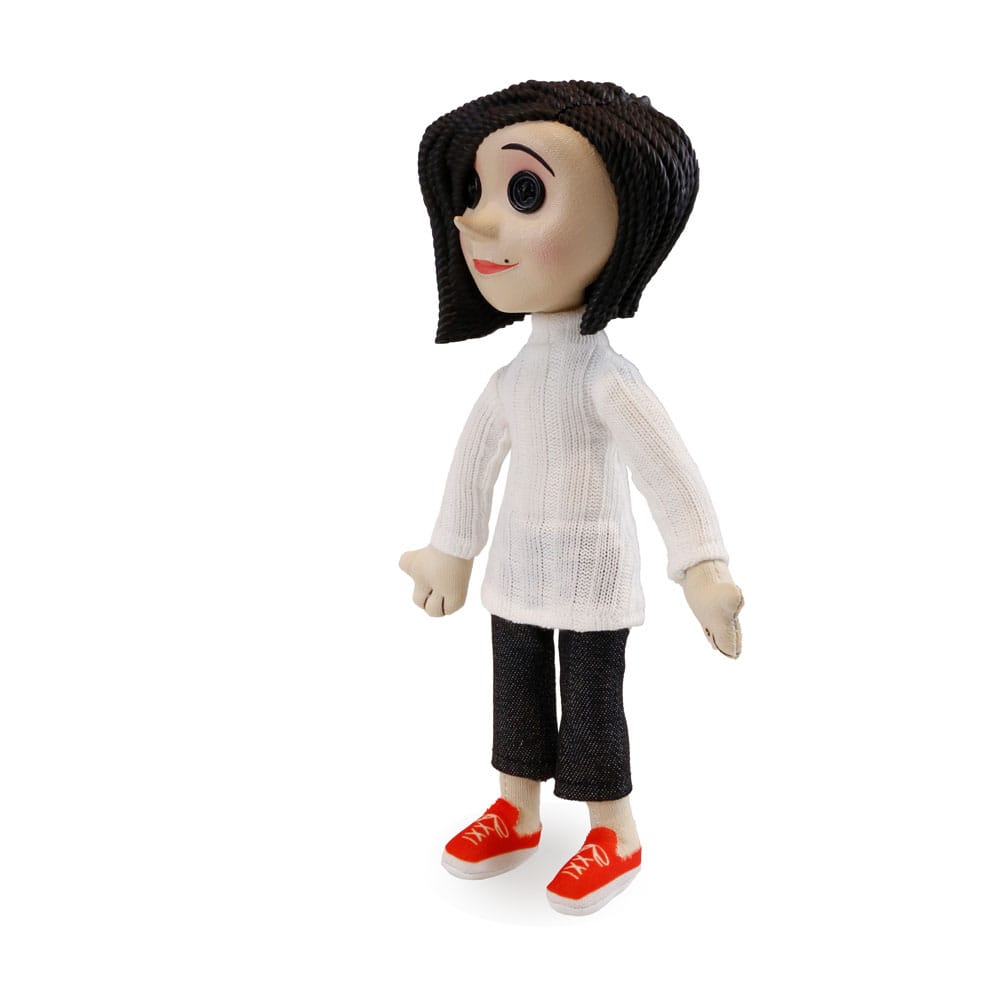 LOS MUNDOS DE CORALINE – PELUCHE OTHER MOTHER (BUTTON EYED DOLL) 20 CM (NECA – CORALINE)