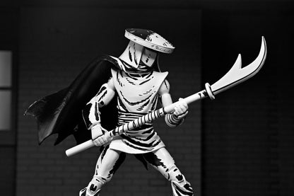 ELITE FOOT NINJA GUARD BLACK & WHITE FIGURA 18 CM - NECA - TEENAGE MUTANT NINJA TURTLES