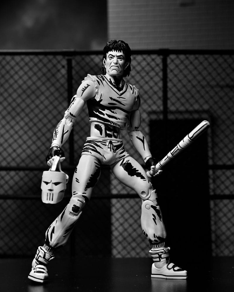 CASEY JONES BLACK & WHITE FIGURA 18 CM - NECA - TEENAGE MUTANT NINJA TURTLES