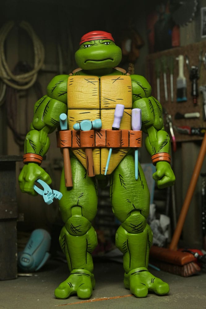HANDYMAN DONATELLO FIGURA 18 CM - NECA - TEENAGE MUTANT NINJA TURTLES