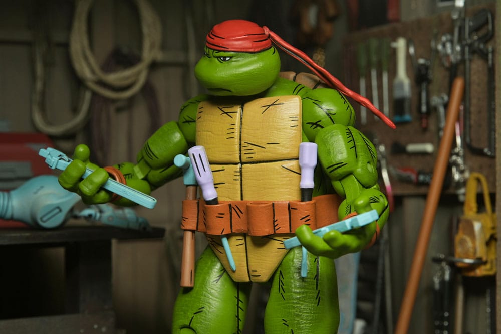 HANDYMAN DONATELLO FIGURA 18 CM - NECA - TEENAGE MUTANT NINJA TURTLES