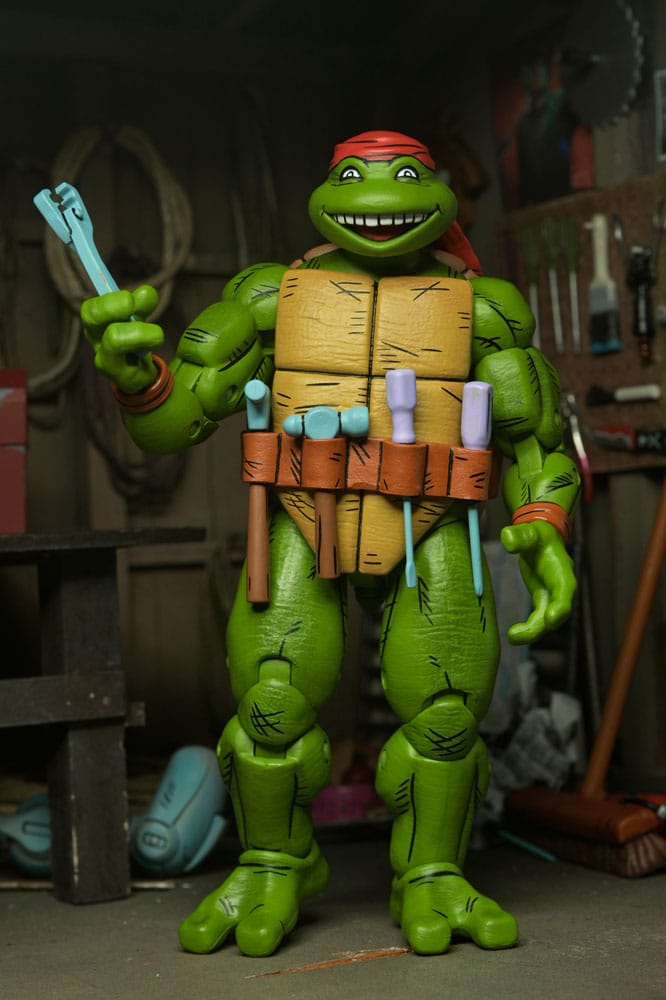 HANDYMAN DONATELLO FIGURA 18 CM - NECA - TEENAGE MUTANT NINJA TURTLES