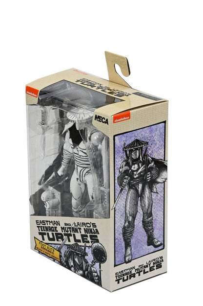 FOOT ASSASSIN BLACK & WHITE FIGURA 18 CM - NECA - TEENAGE MUTANT NINJA TURTLES