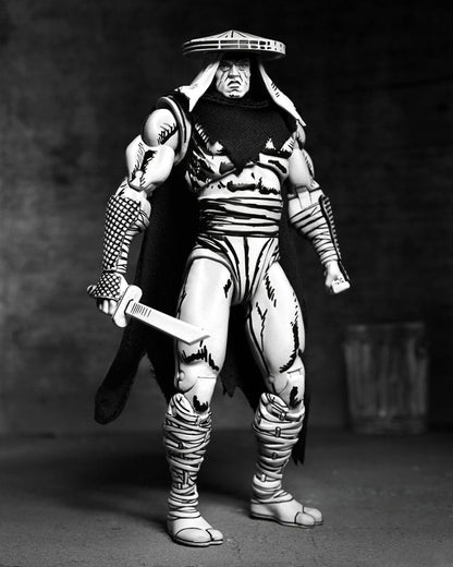 FOOT ASSASSIN BLACK & WHITE FIGURA 18 CM - NECA - TEENAGE MUTANT NINJA TURTLES